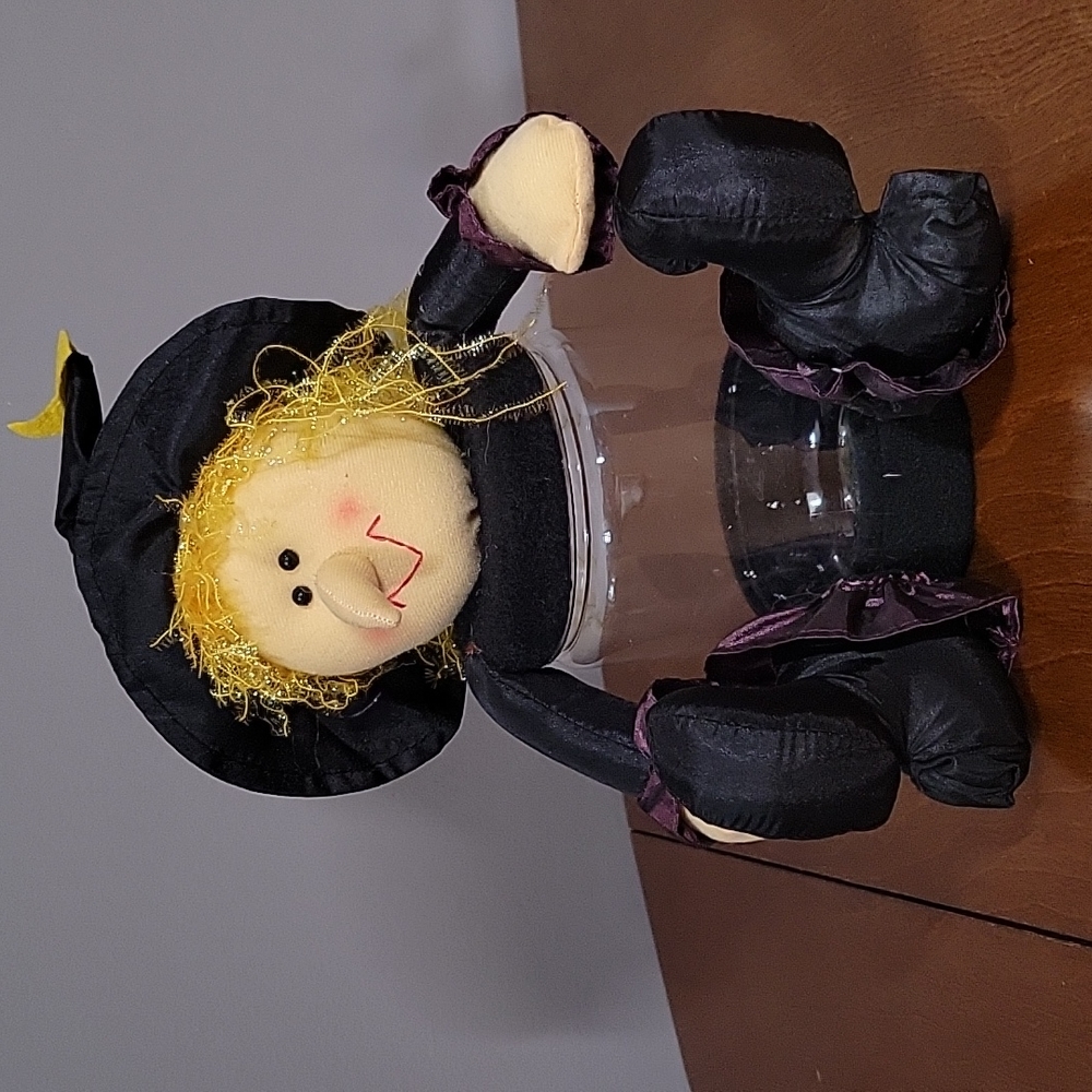 Donated LAST CHANCE- Halloween Witch Jar